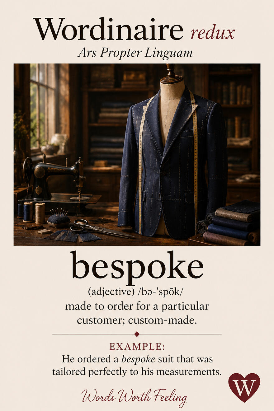 Bespoke (square) Wordinaire Square Post Bespoke